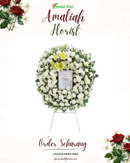 Krans Bunga Duka Damarsari